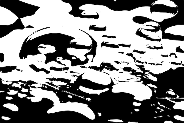 vector de textura negra de las burbujas