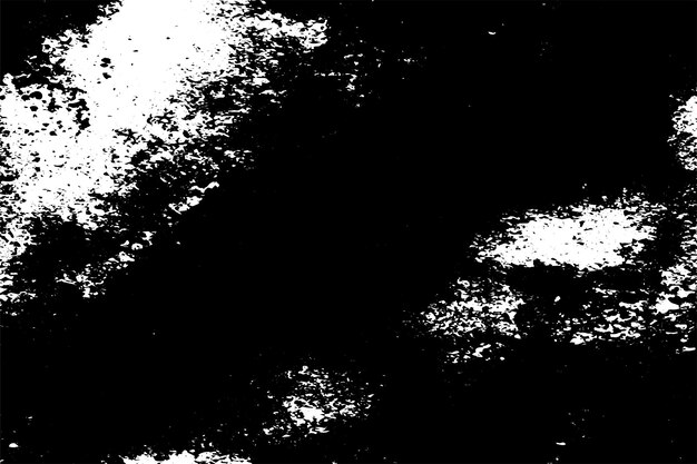 Vector de textura de superposición en blanco y negro de fondo Ilustración vectorial de textura grungy