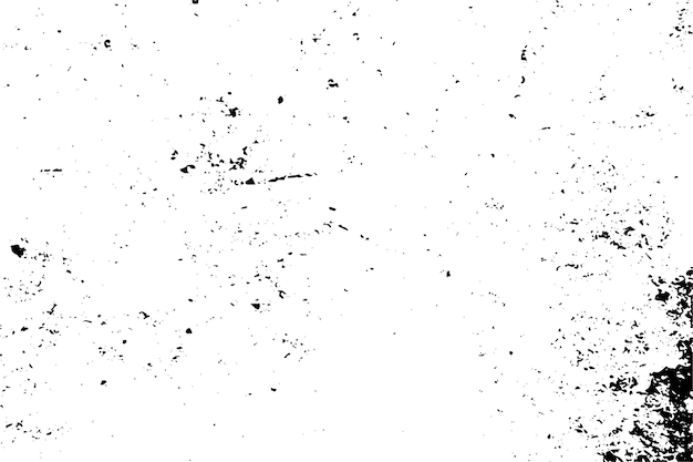 Vector de textura urbana grunge en blanco y negro con espacio de copia
