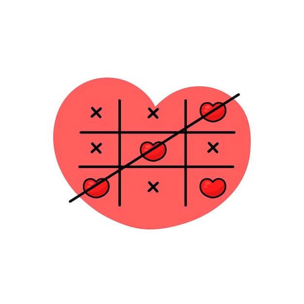 Vector vector de tics y tics