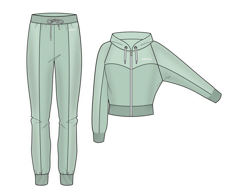 Vector vector de traje de entrenamiento retro libre