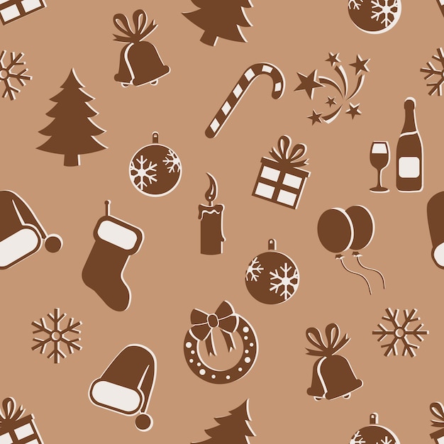 Vector transparente año nuevo y Navidad de fondo