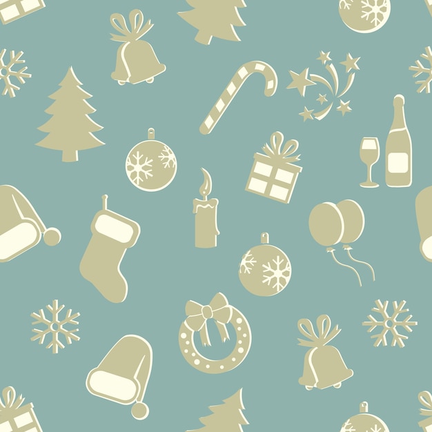Vector transparente año nuevo y Navidad de fondo