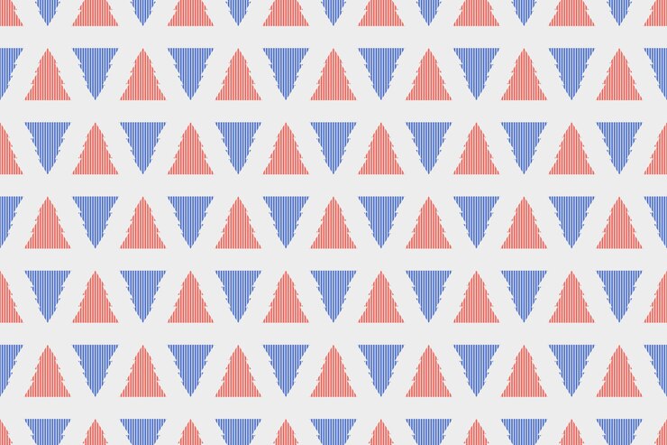 Vector vector transparente árbol de navidad textil fondo festivo interminable patrón de colores de navidad