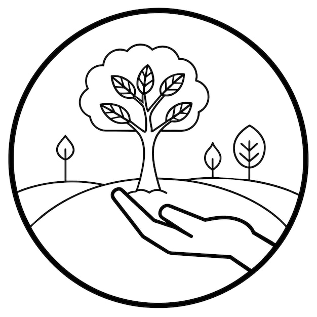 Vector de transporte ecológico para un planeta más verde