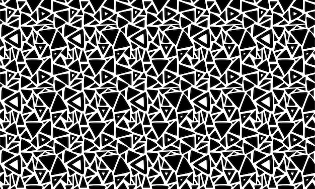 Vector Triángulo moderno Patrón sin costuras Fondo