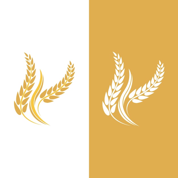 Vector de trigo de agricultura