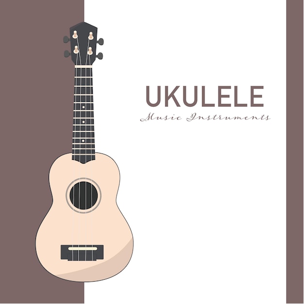 vector de ukelele