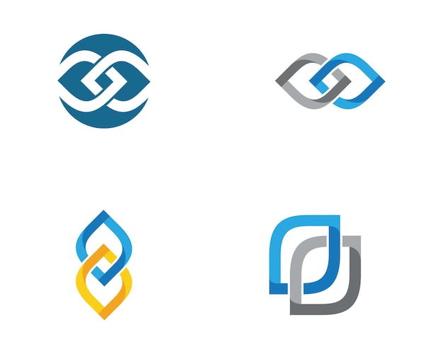 Vector de unidad abstracta corporativa empresarial