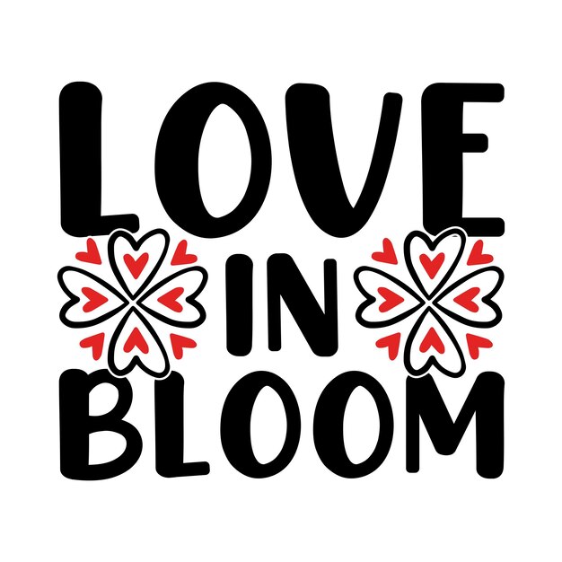 vector valentines citas de amor diseño de tipografía