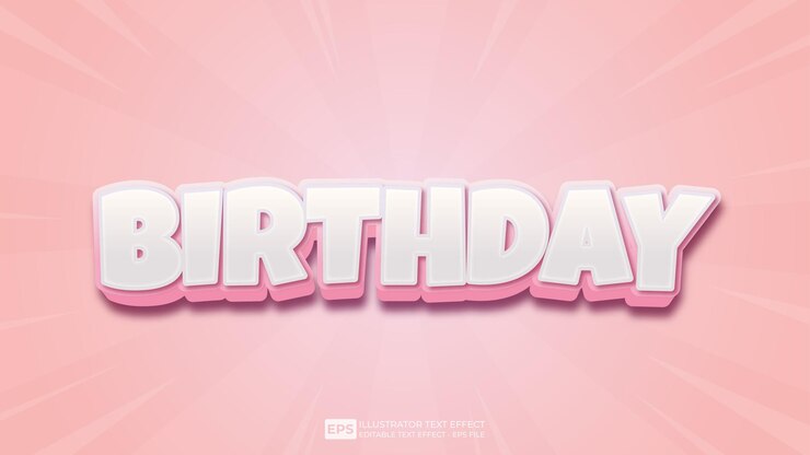 Vector vector vector 3d texto fuente de efecto de texto editable