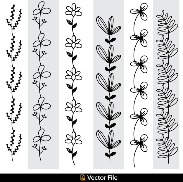 vector, vector, flor, seamless, patrón