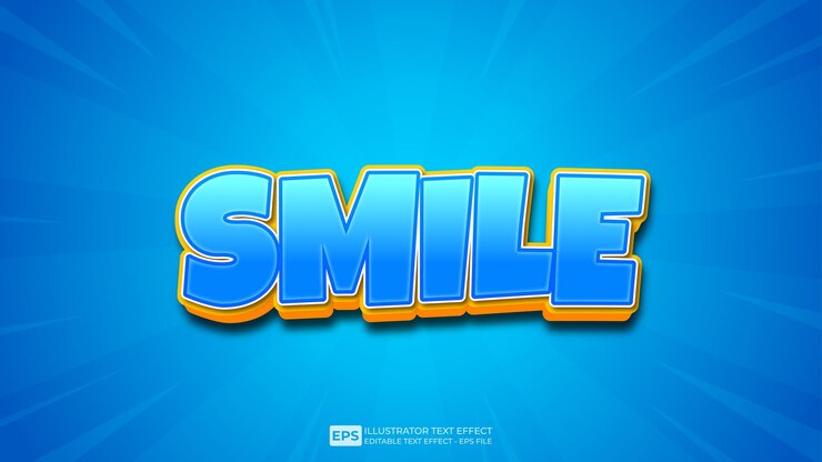 Vector vector vector vector texto 3d efecto de texto editable