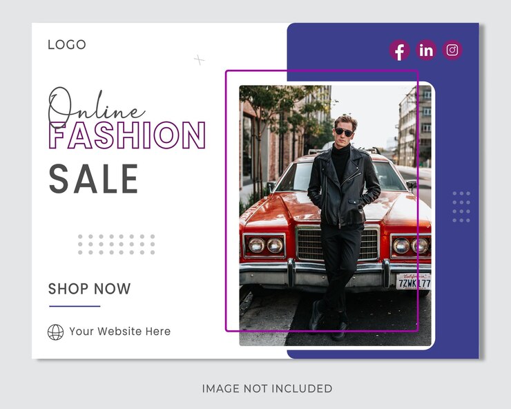 Vector de venta de moda con una plantilla elegante o diseño de publicaciones en las redes sociales