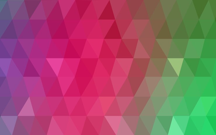 Vector vector verde bajo fondo de cristal polivinílico