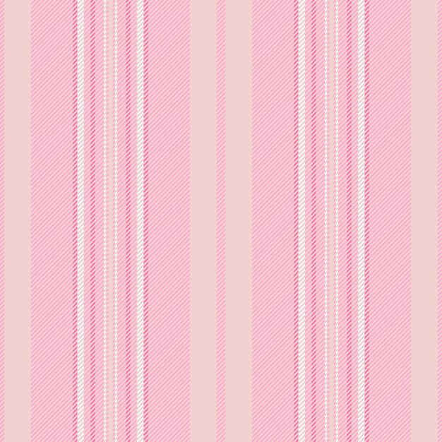 Vector vertical de textura de fondo textil sin costuras con una franja de tela con patrón de líneas