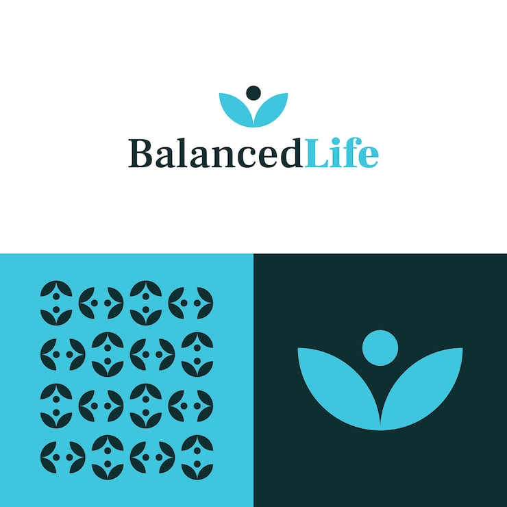 Vector vector de la vida equilibrada de los nutricionistas