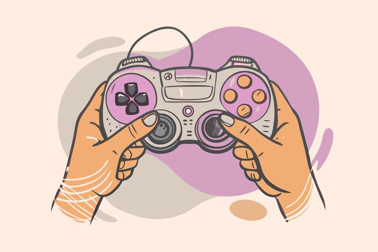 Vector vector de videojuegos