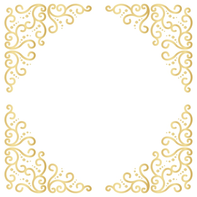 vector vintage florecimiento marco ornamental iniciales vector