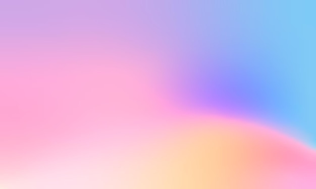 Vector vívido borroso fondo colorido fondo holográfico con textura