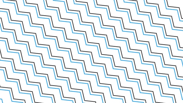 Vector vector zig zag onda geométrica patrón sin costuras imagen de diseño de papel tapiz de fondo