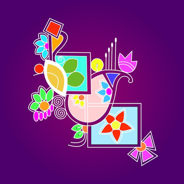 Vector vectores abstractos de las ilustraciones de alpona