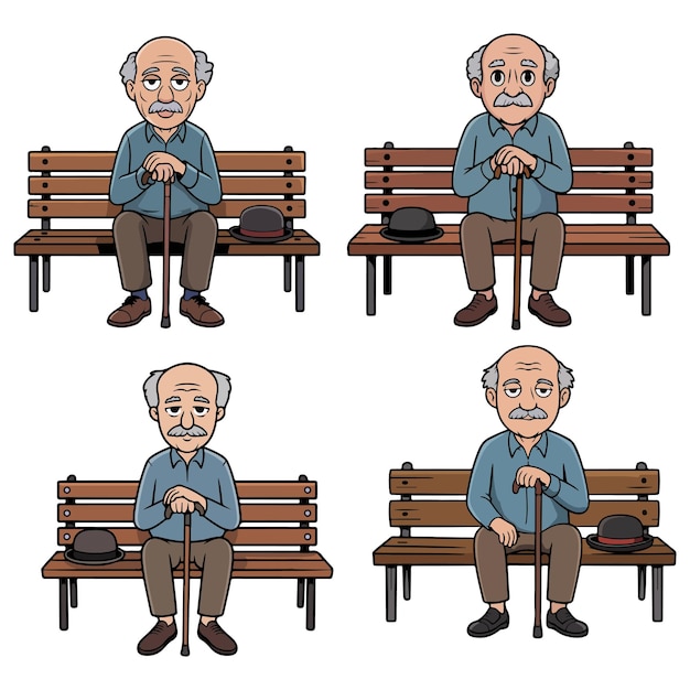 Vectores de abuelo