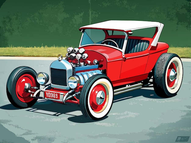 Vectores de automóviles clásicos