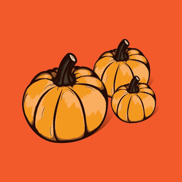 Vectores de calabazas