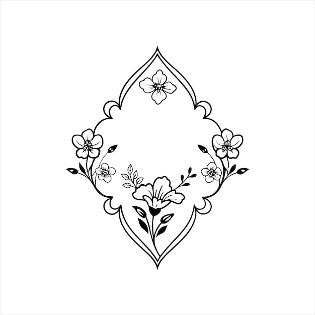 Vectores decorativos florales y abstractos para diseñadores gráficos