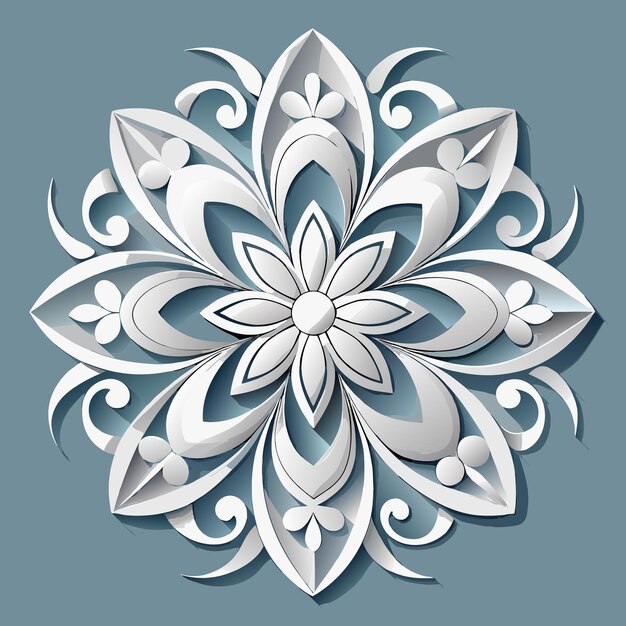 Vectores florales creativos en 3D para proyectos gráficos