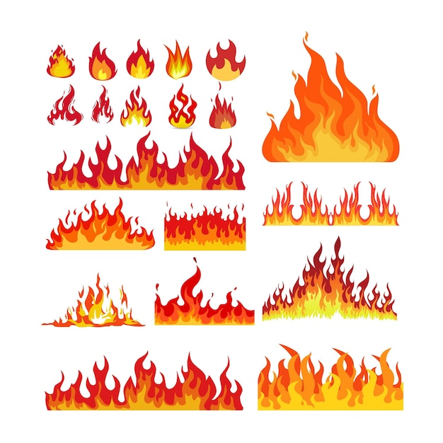 vectores de fuego