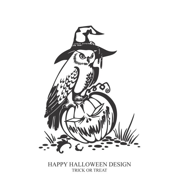 Vectores de Happy Halloween para tarjetas de invitación y fiestas para Halloween Scary Nights Skull Faces