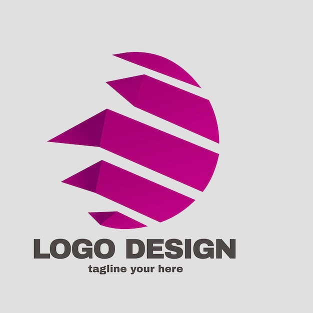vectores de ideas de diseño de logotipo de la empresa