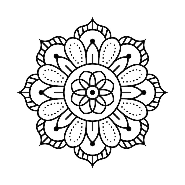 Vector los vectores de mandala y las ilustraciones