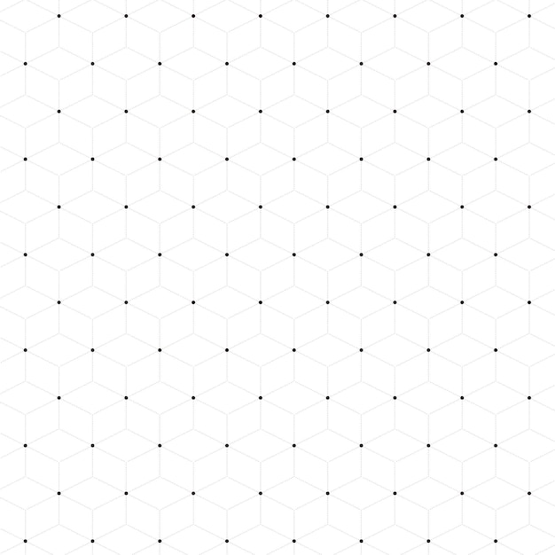 Vectores de patrón abstracto de línea punteada sin costuras