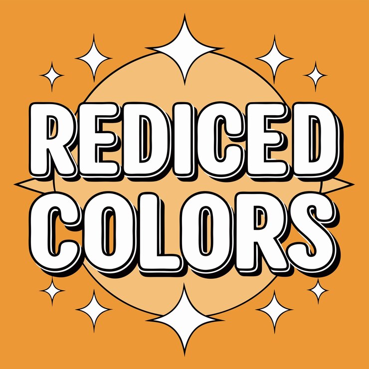 Vector vectorización de imágenes para minimizar el color