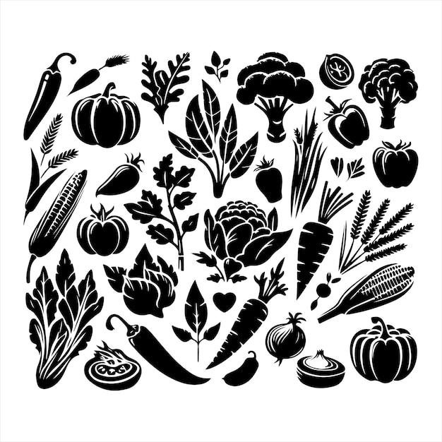 Vegetales frescos de la granja