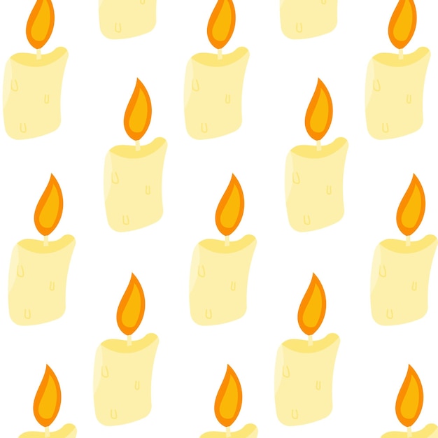 vela calor halloween lámpara color patrón textil fondo elemento vector