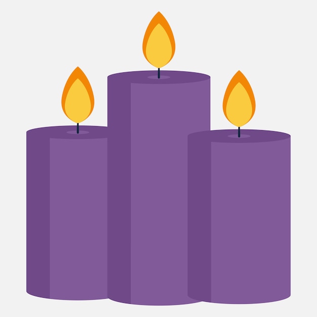 Velas de adviento