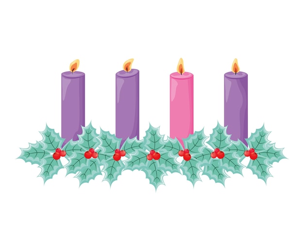 Velas de adviento