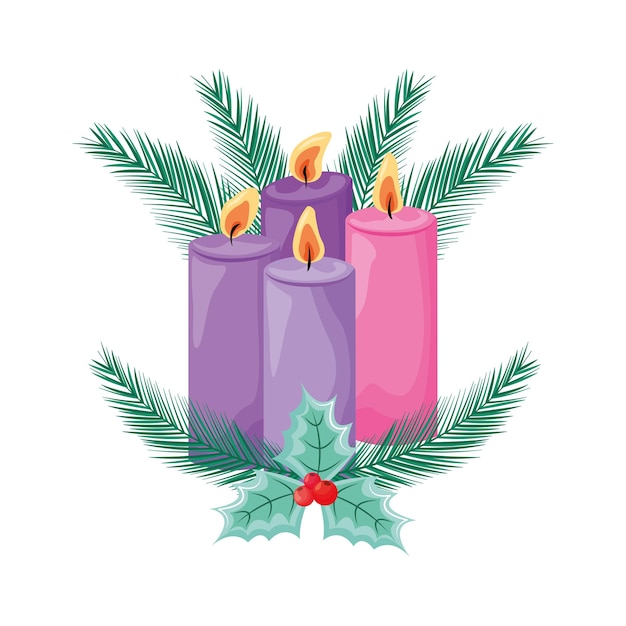 Velas de adviento