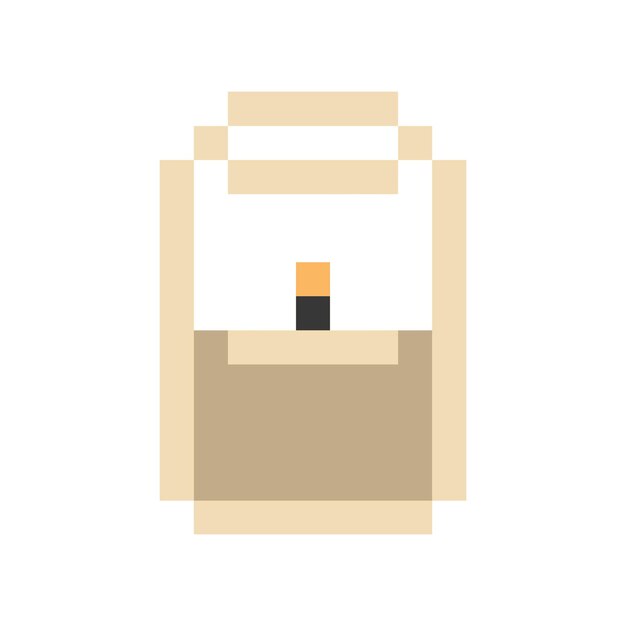 velas cálidas dentro de vidrio pixel art para sus necesidades