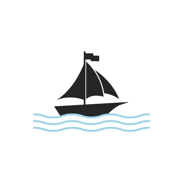 El velero en el mar
