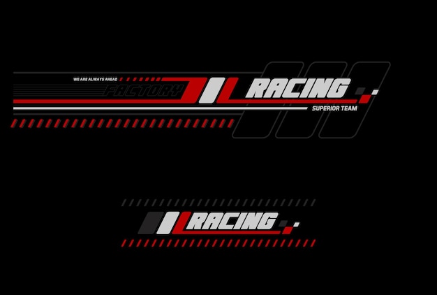 velocidad de carreras a la moda camiseta vectorial de moda y diseño de ropa cartel de impresión tipográfica