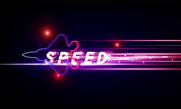 Vector velocímetro, velocidad, automóvil, tablero de instrumentos, diseño, medidor de velocidad, tecnología abstracta, y, barra de progreso de descarga, o, indicador redondo, de, velocidad web, vector, diseño
