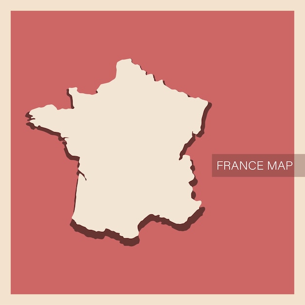 Vendimia, de, francia, mapa, vector