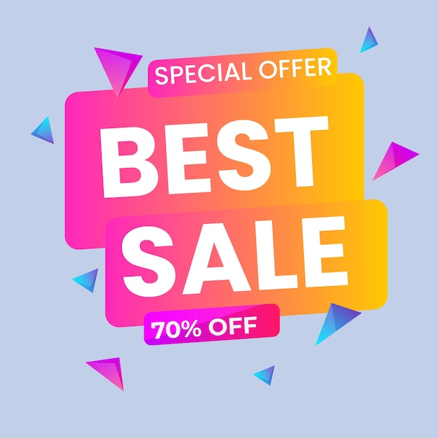 Venta del 50 por ciento de descuento en banner Oferta flash cupón de banner o cartel Forma de pegatina de descuento Etiqueta de cupón