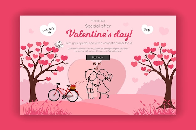 Venta de día de San Valentín colección de historias de Instagram