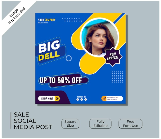 Venta de diseño de publicaciones en redes sociales